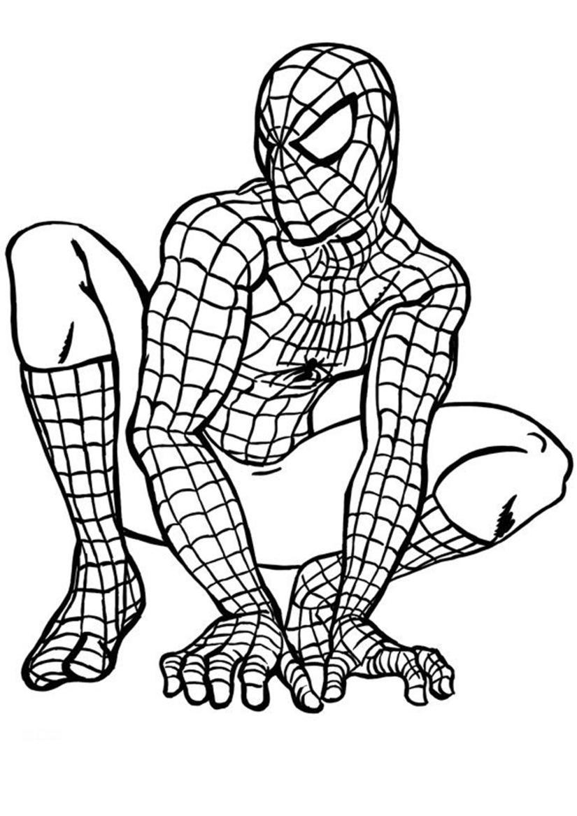 spiderman 4 ausmalbilder