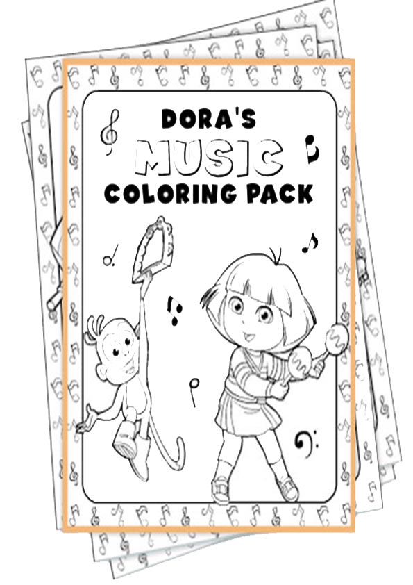Malvorlagen-Ausmalbilder-Dora explorer-48