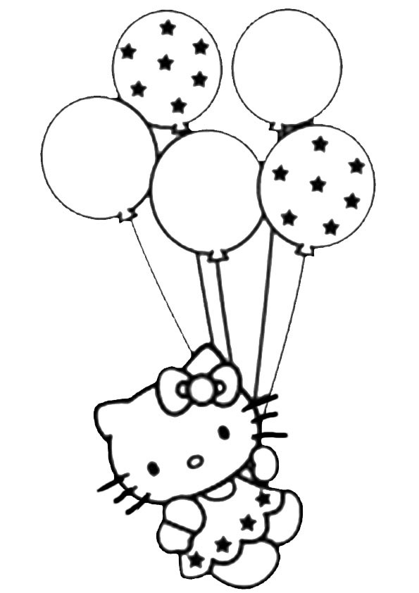 Malvorlagen-Ausmalbilder, Hello Kitty-38