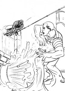 Malvorlagen ,Ausmalbilder, Spiderman-14