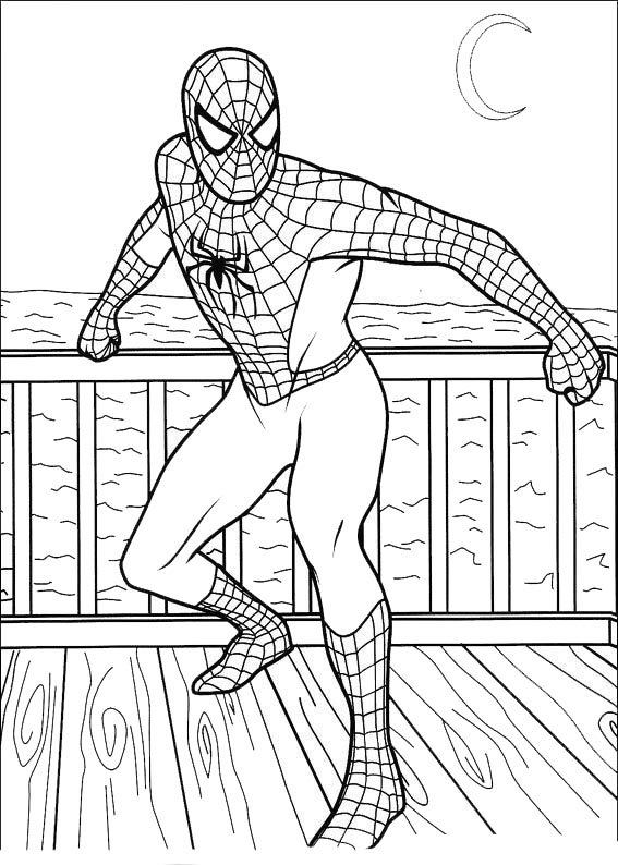 Malvorlagen ,Ausmalbilder, Spiderman-18