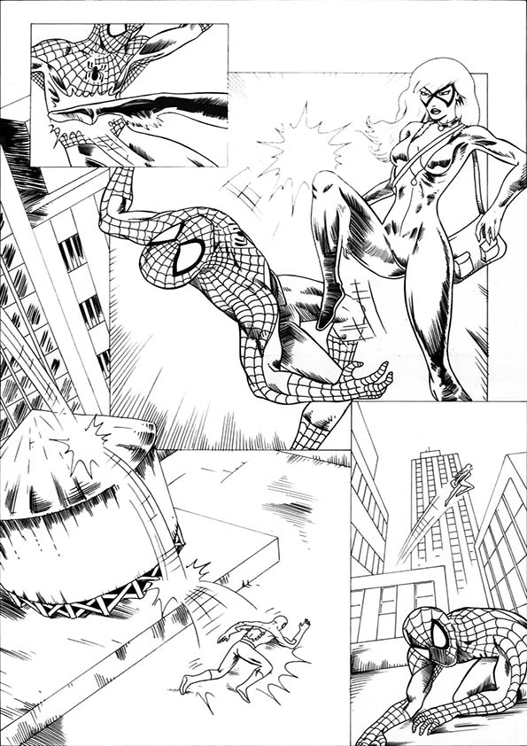 Malvorlagen ,Ausmalbilder, Spiderman-20