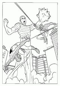 Malvorlagen ,Ausmalbilder, Spiderman-6