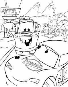 Malvorlagen Cars 16