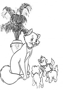 Malvorlagen-Ausmalbilder-Katze-19