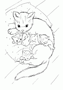 Malvorlagen-Ausmalbilder-Katze-22