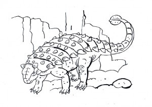 Malvorlagen Dinosaurier-5