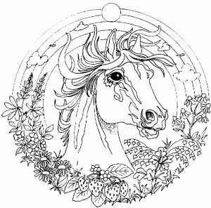 Malvorlagen Mandala 1