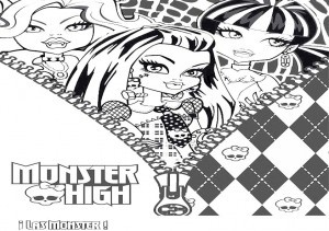 Malvorlagen Monster high 42