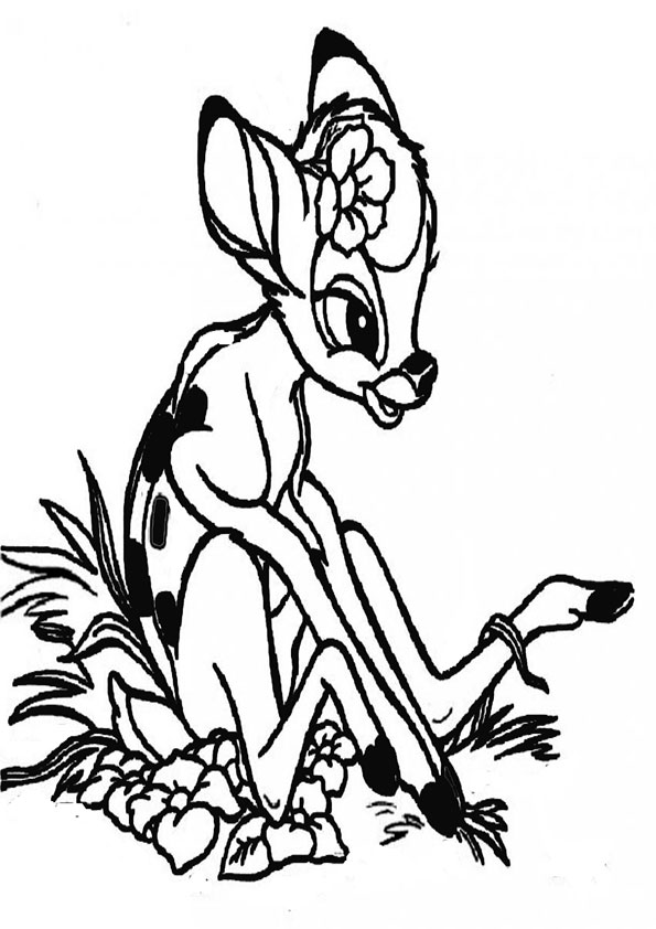 Malvorlagen-Bambi-16