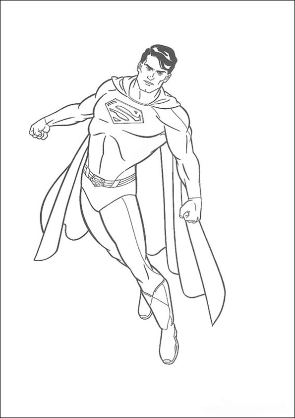  malvorlagen superman-2